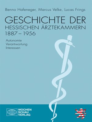 cover image of Geschichte der hessischen Ärztekammern 1887-1956